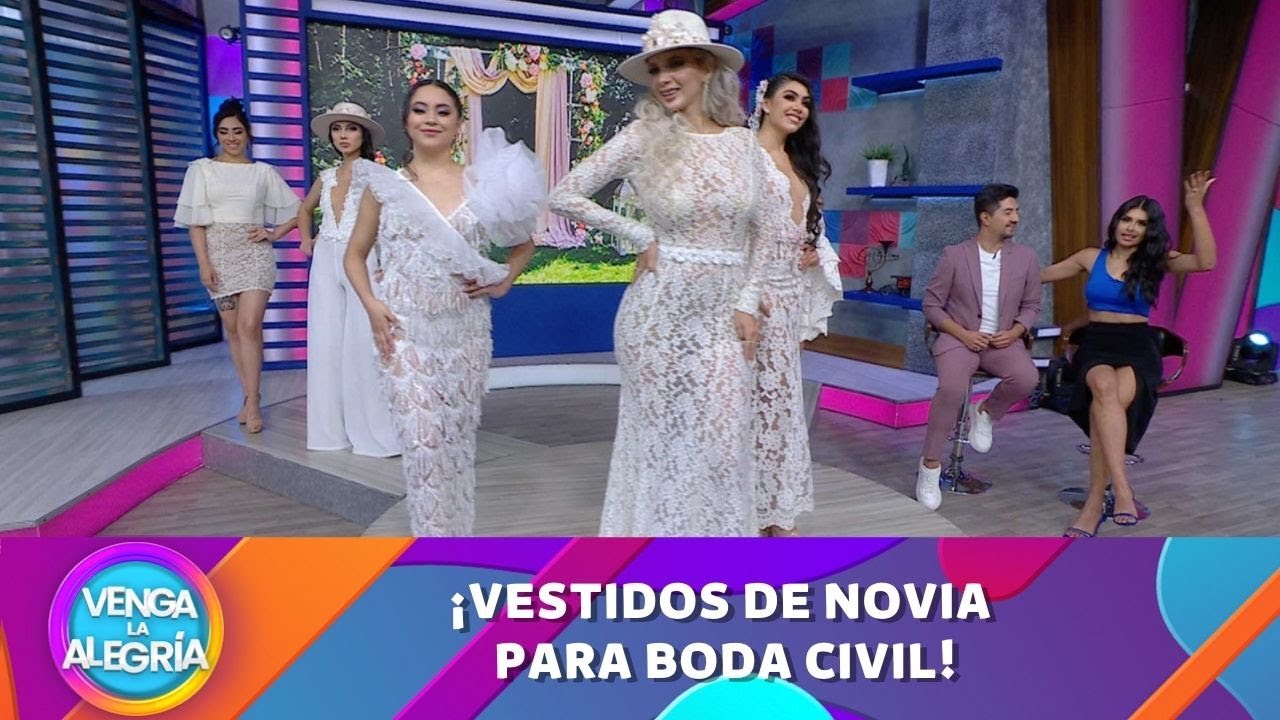 ¡Increíbles vestidos de novia por el civil! | Programa 16 octubre 2023 PARTE 1 | Venga La Alegría