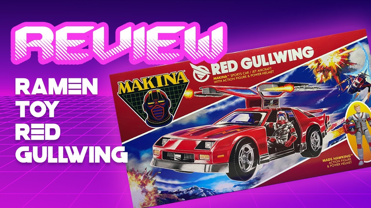 Ramen Toy Red Gullwing and Mads Hawking Review