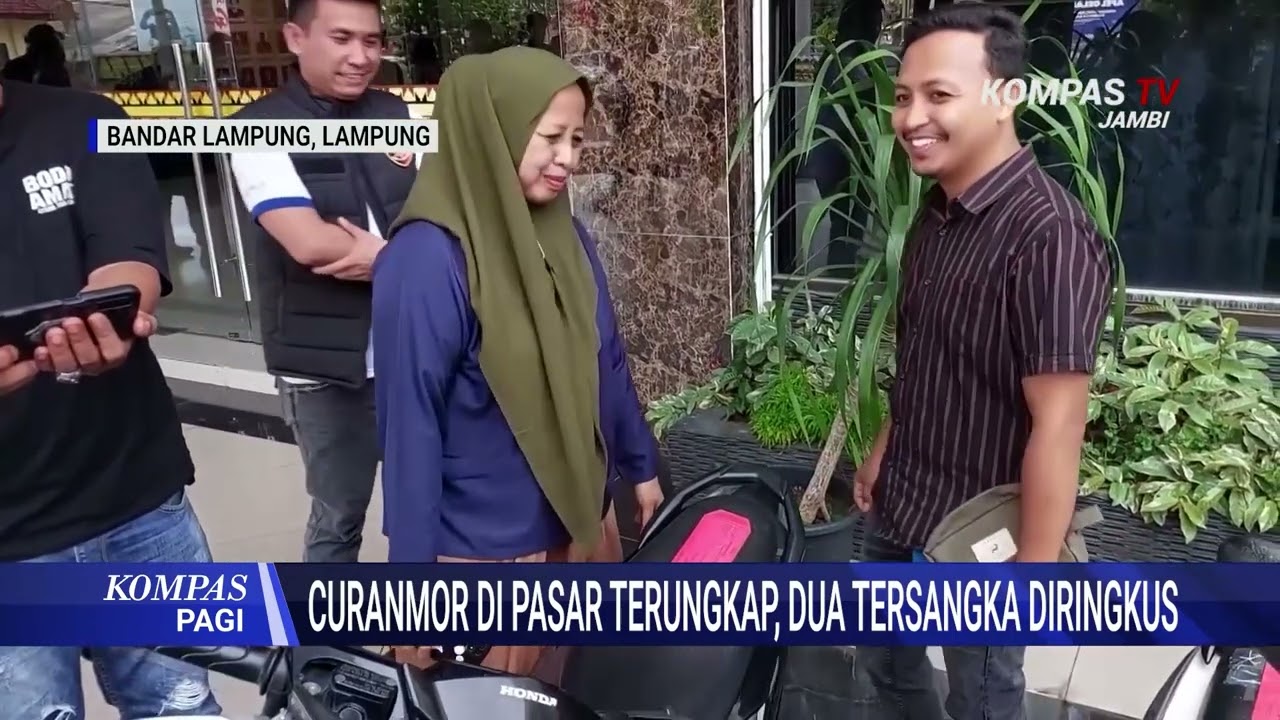 Curanmor Di Pasar Terungkap, Dua Tersangka Diringkus
