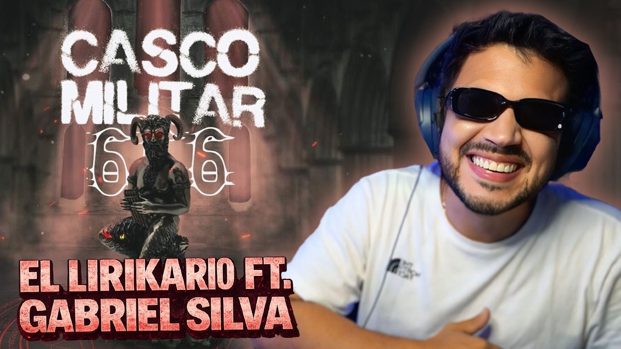 REACTION to El Lirikario Ft Gabriel Silva - Casco Militar 666