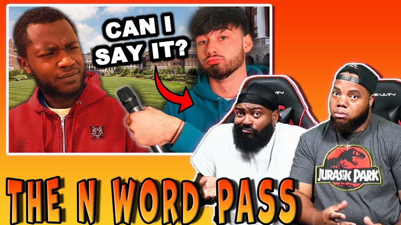 INTHECLUTCH REACTS TO ASKING BLACK PEOPLE WHO CAN SAY THE N WORD