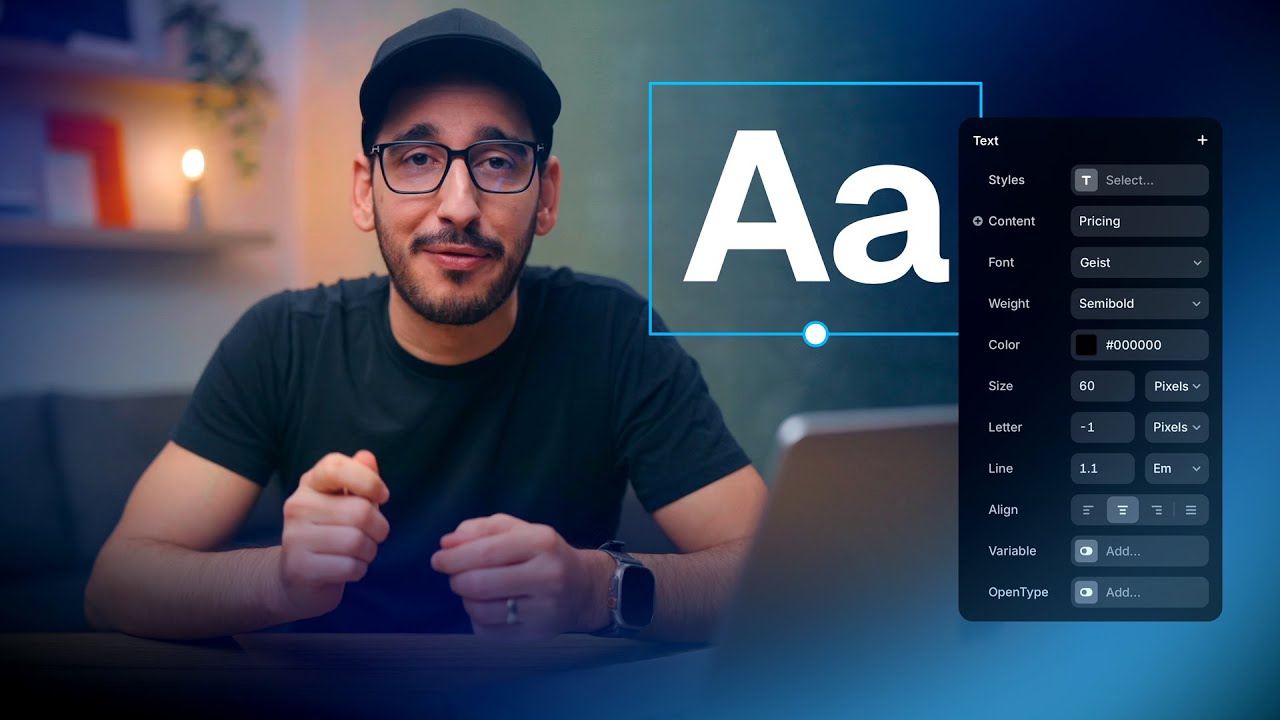 Text Properties in Framer (Fundamentals Lesson 17)