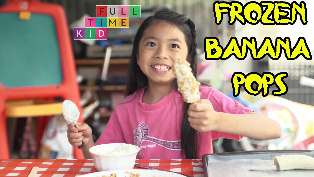Frozen Banana Pops | Full-Time Kid | PBS Parents