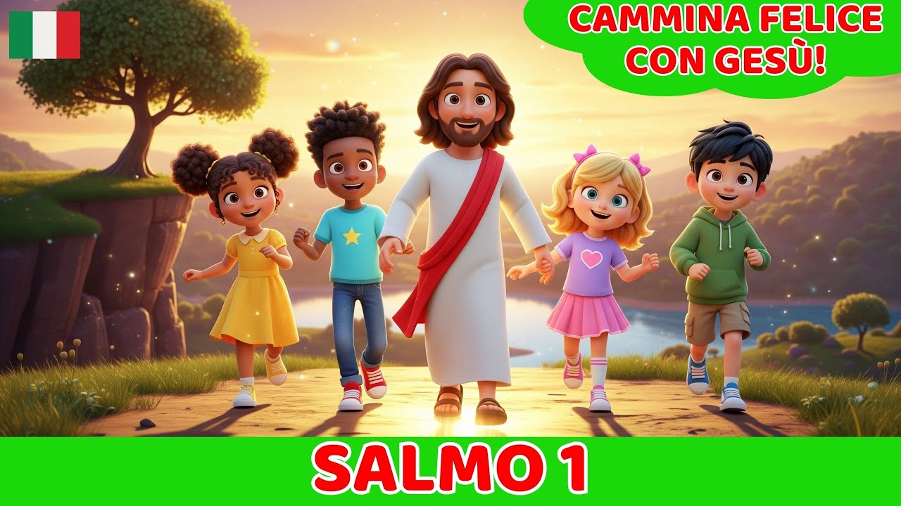 Ho Scelto di Camminare con Gesù | Salmo 1 | Canzone Cristiana per Bambini