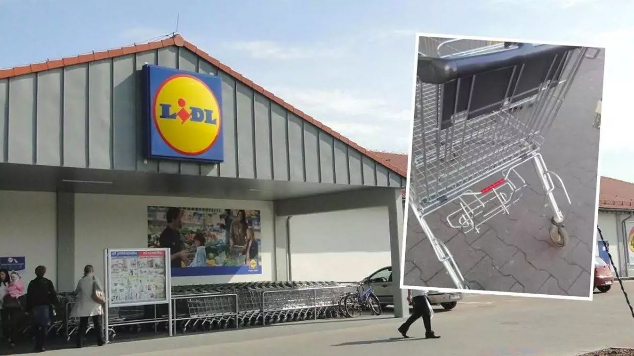 Ukryta funkcja w wózkach sklepowych Lidla