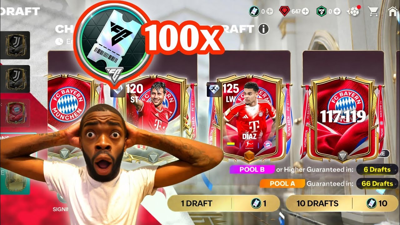EA FC MOBILE 26 &bull; I Opened Today 100x New Draft Voucher Pack 💥!! #fcmobile #fifamobile 