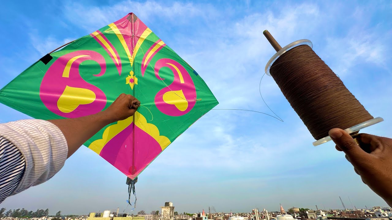 Панни: Бои на воздушных змеях с трюками | Разрезание воздушных змеев | Видеоблоги о воздушных зме...