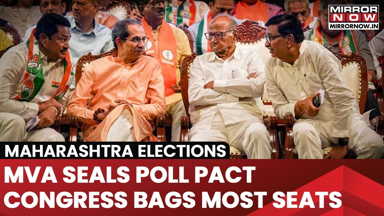 MVA Secures Seat-Sharing Agreement In Maharashtra; Congress Emerges As Major Seat Holder