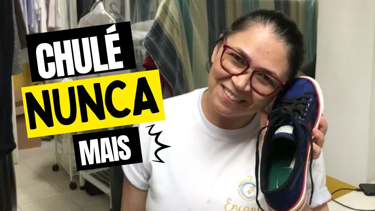 TIRANDO O CHULÉ DO TÊNIS