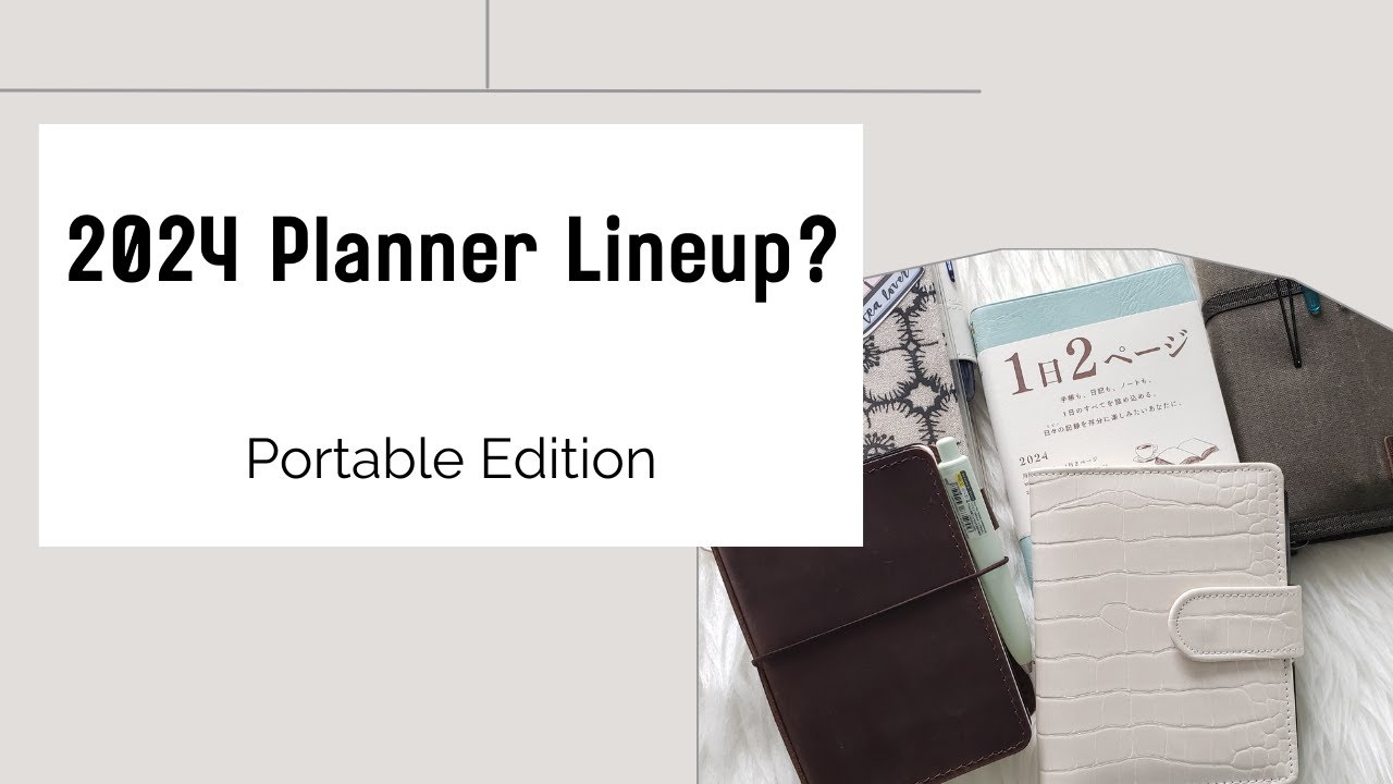 Possible 2024 Planner Lineup - Pocket and A6 #plannerlineup