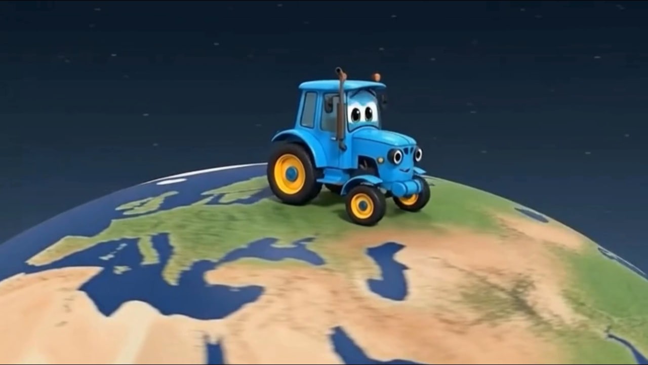 ЕДУ! ЕДУ! ЕДУ! Трактор Путешествует 🚜 | Детская песенка