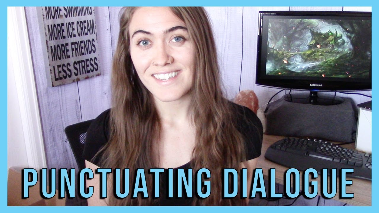 HOW TO PUNCTUATE DIALOGUE 💬 Writing tips from an editor | Natalia Leigh