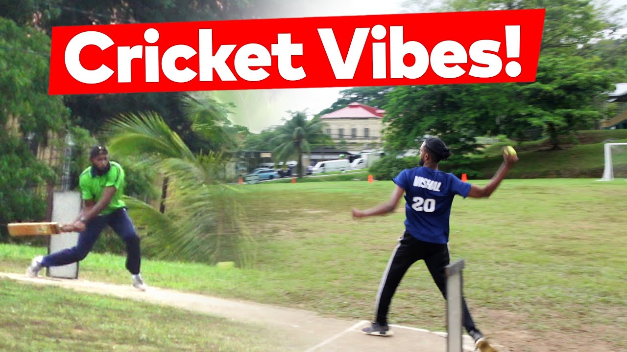 Community Cricket in St. Anns - Trinidad