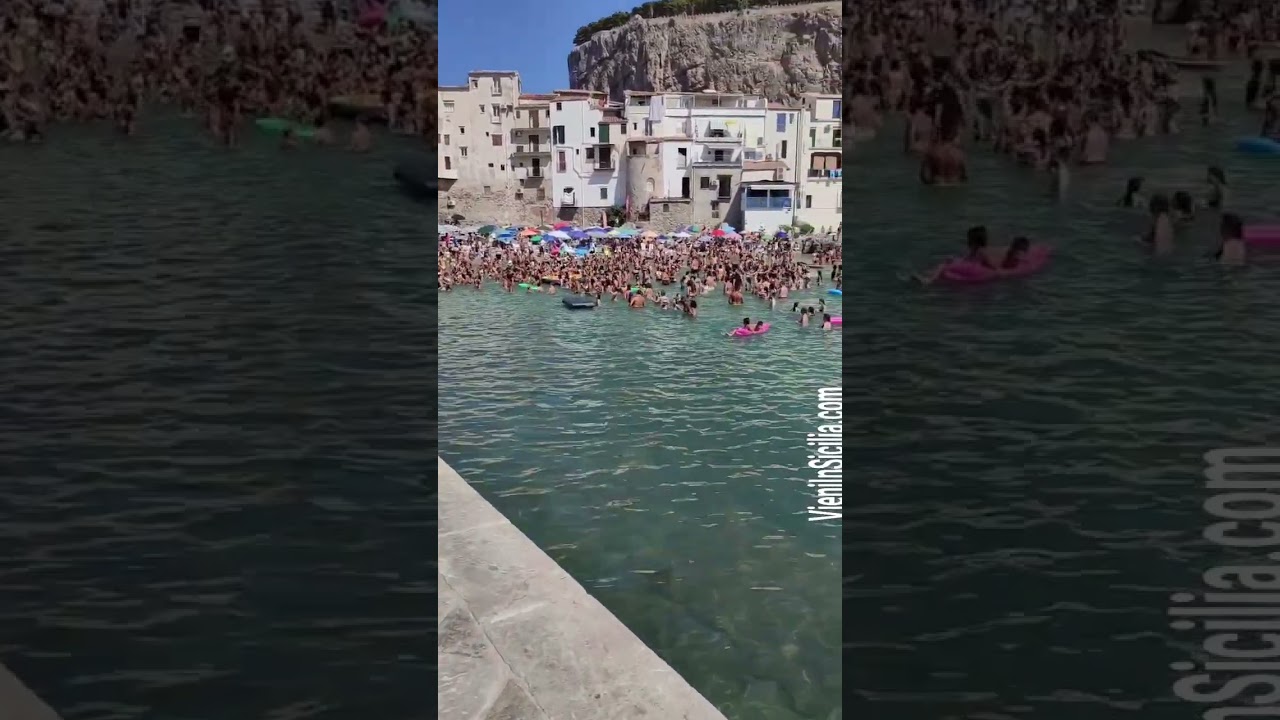 Il mare del borgo pi&ugrave; bello della Sicilia, siamo nella bellissima Cefal&ugrave;