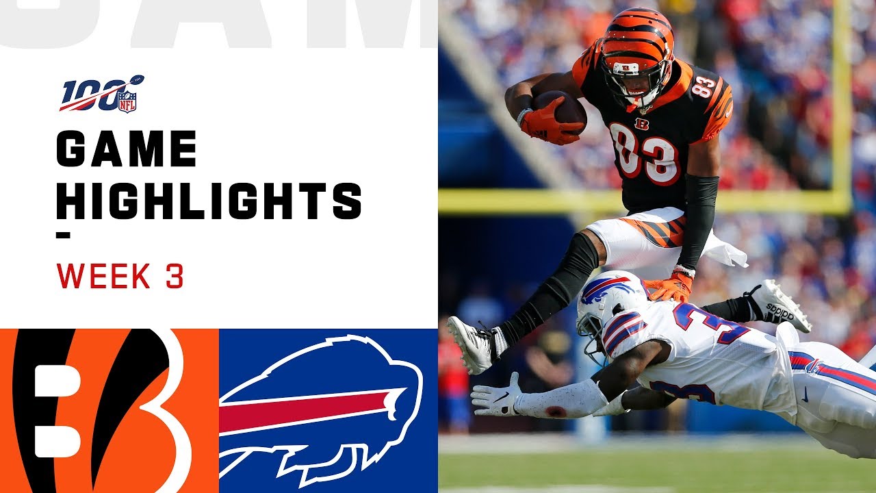 Bengals vs. Bills Week 3 Highlights | NFL 2019