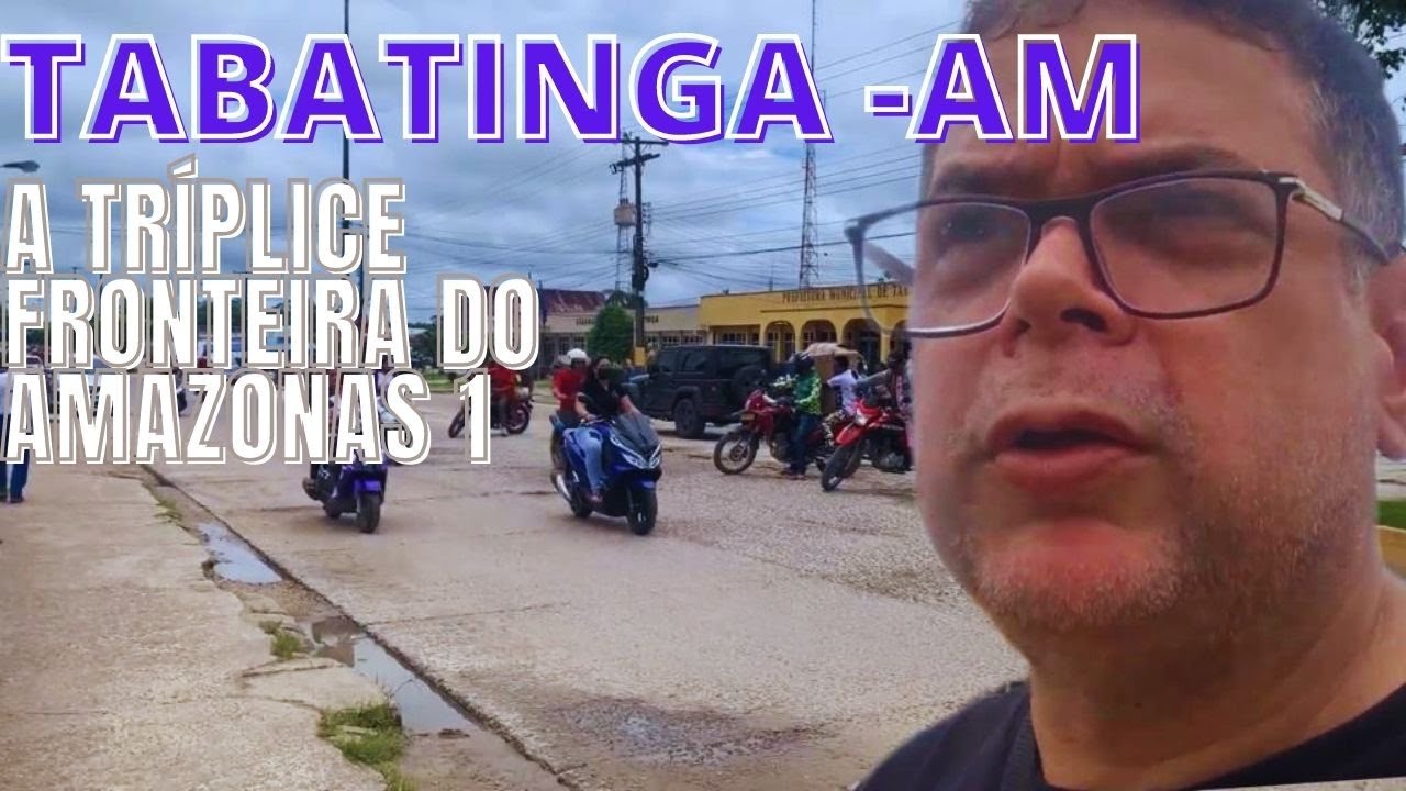 Caminhando no centro de Tabatinga Amazonas
