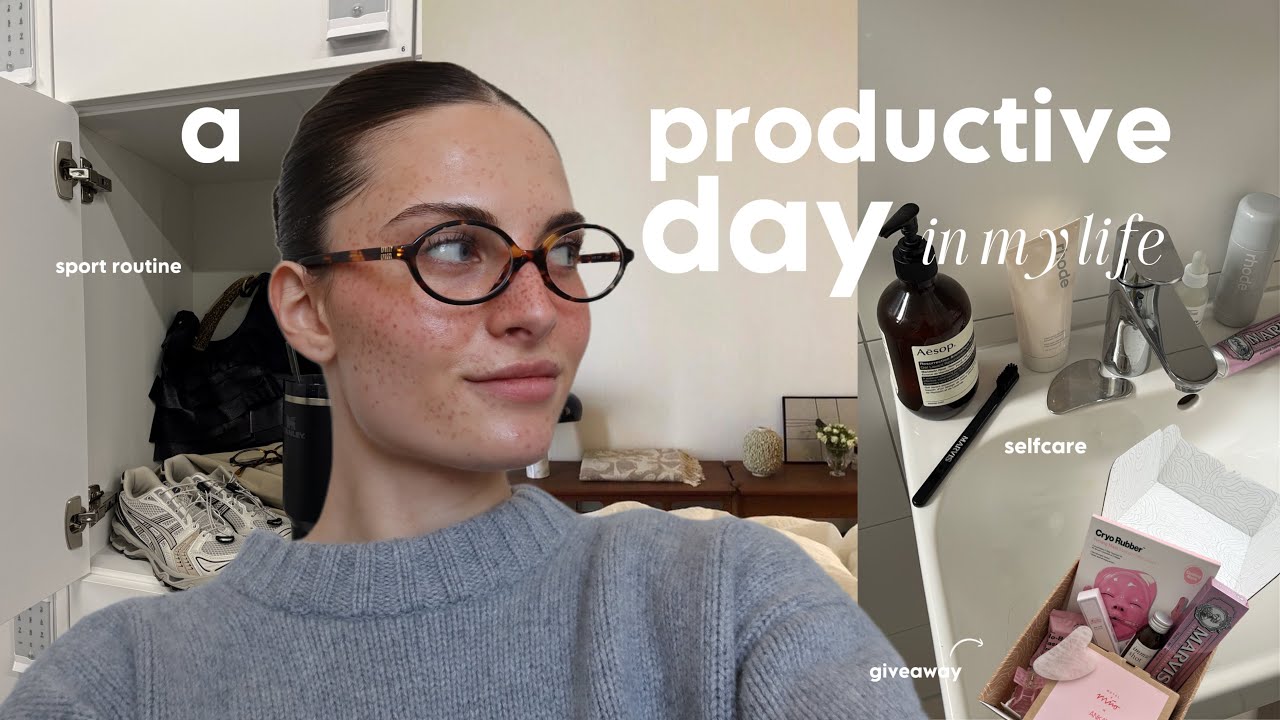 a day in my life | sport routine, skincare & pilates in Stuttgart + Giveaway | Luisa Zickler