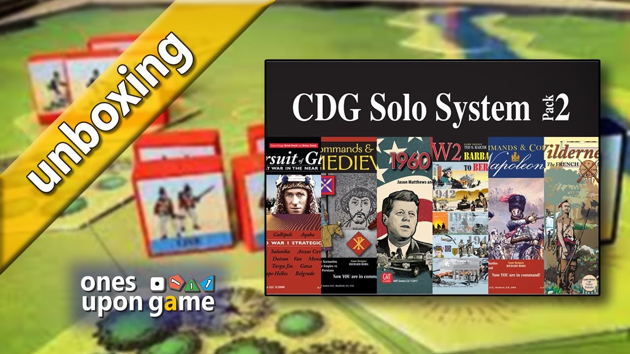 CDG Solo System Pack 2 || unboxing
