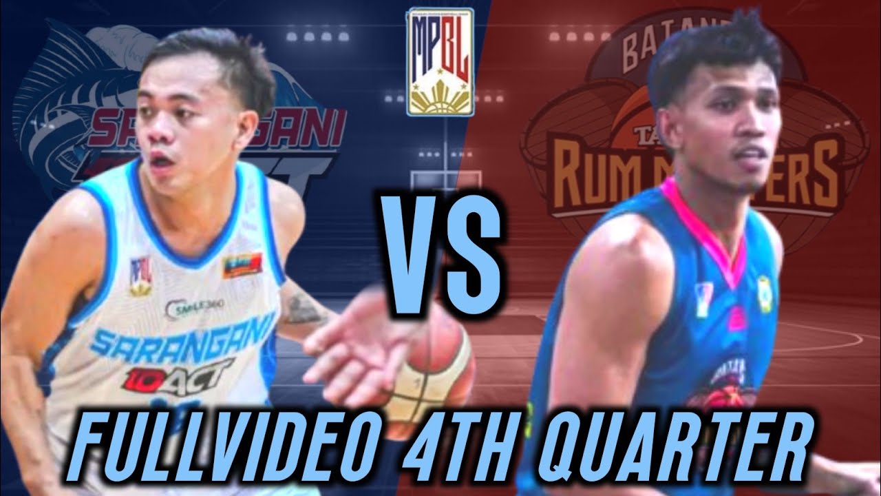MPBL 2026 PRE-SEASON FULVIDEO 4TH QUARTER | SARANGANI VS BATANGAS CITY (FEBRUARY 25, 2026)