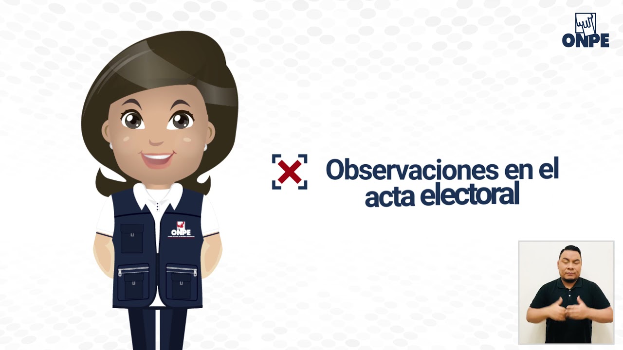 Procesamiento, contabilizaci&oacute;n y reprocesamiento de actas - Elecciones Generales 2021