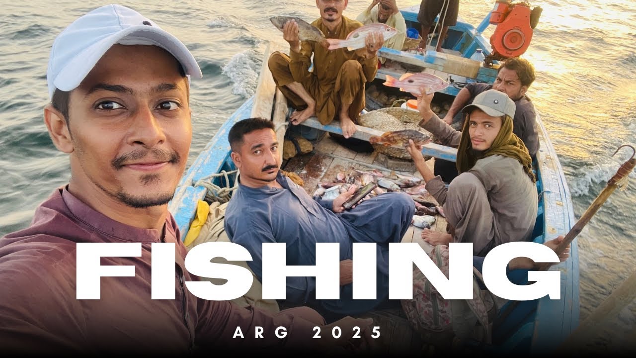 ARG Fishing | Abdul Rehman Goth | Karachi Pakistan 12/10/2025 #fishing #charnaisland #fish 