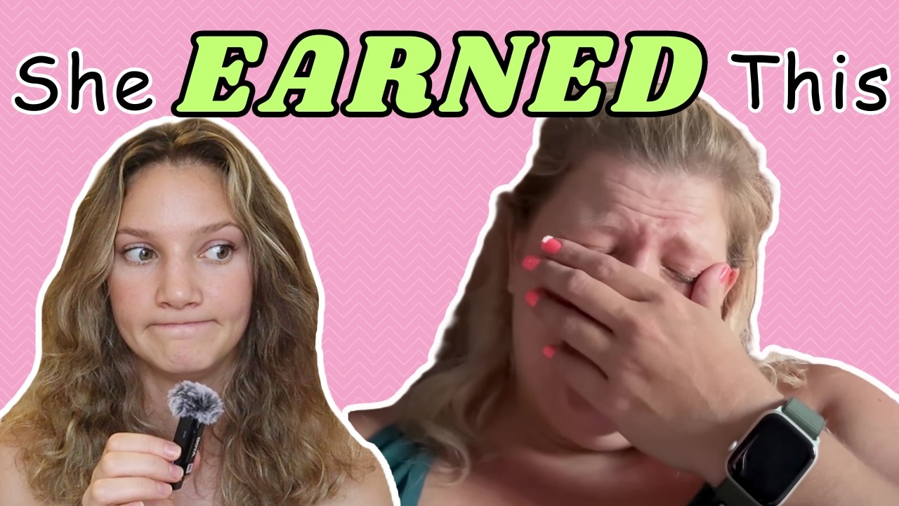 CRYING Over A Bagel - Glitter and Lazers / Anna O'Brien Reaction