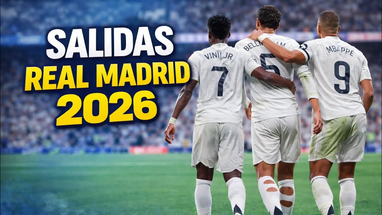 SALIDAS REAL MADRID 2026. ¿A quién SE QUEDA cada uno?
