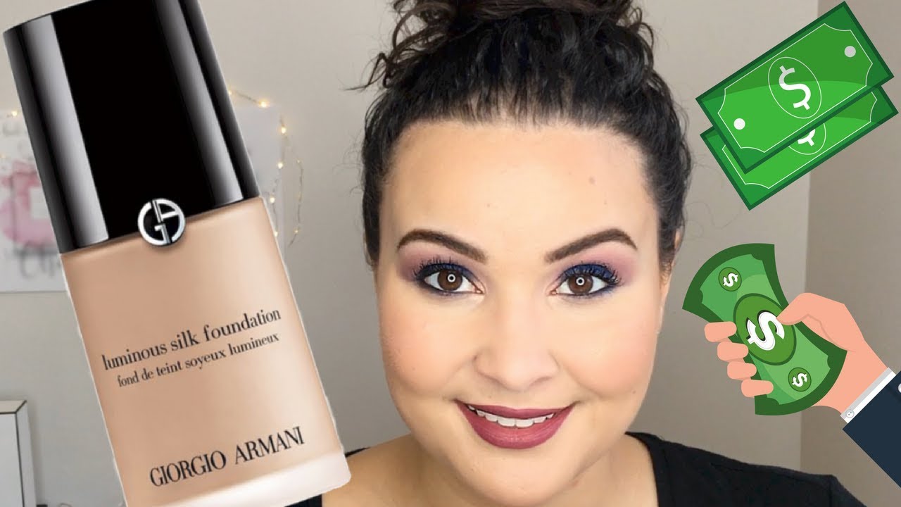 HIGH END FOUNDATION DUPE | Armani Luminous Silk Foundation