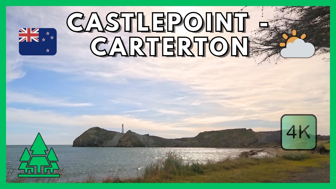 4K Road Trip | Castlepoint to Carterton | &ldquo;Where the Sky Runs&rdquo;