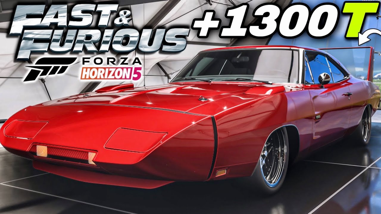 CARRO RARO - Dodge Charger Daytona Hemi +1300 TORQUE do Velozes e Furiosos | FORZA HORIZON 5!!! #16
