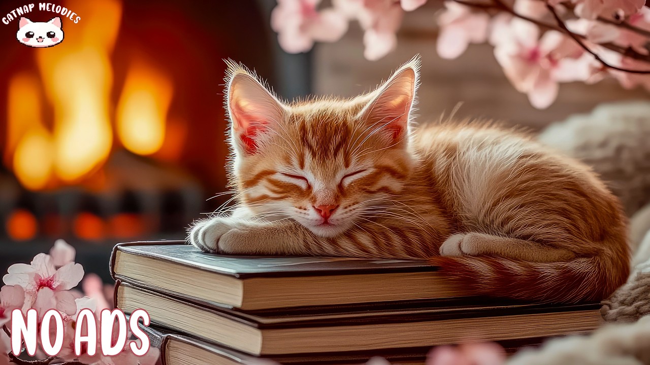 Relaxing Cat Music 🐱 Soothing Ambient Sounds for Stress Relief, Calm Behavior & Peaceful Deep Sleep