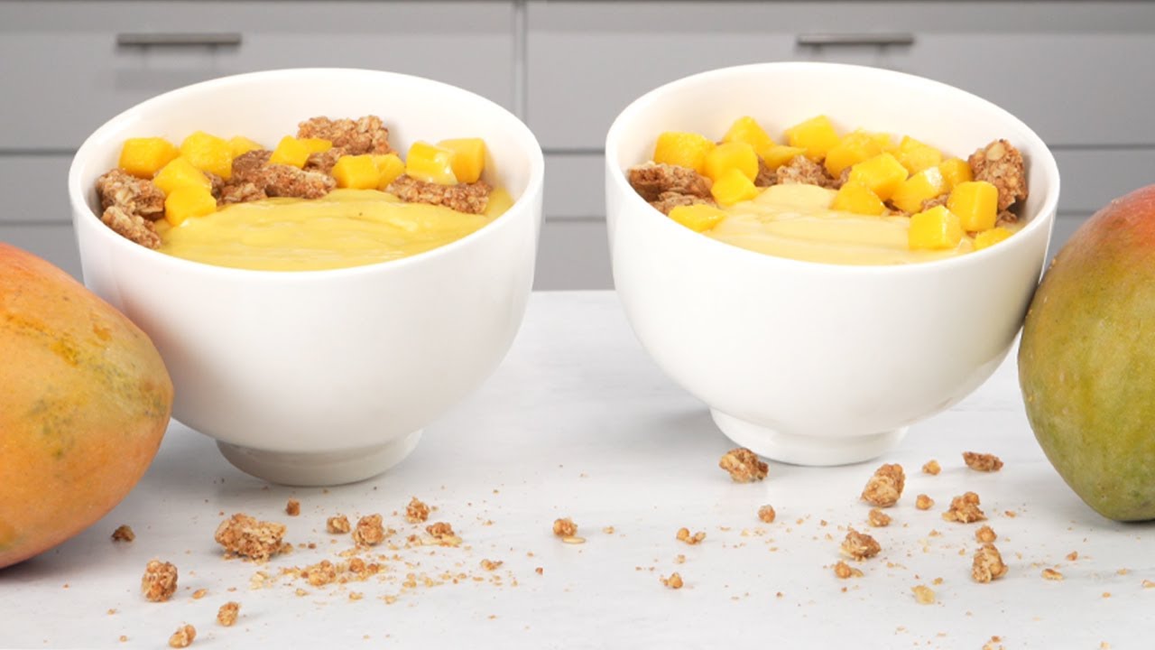 Easy Mango Smoothie Bowls