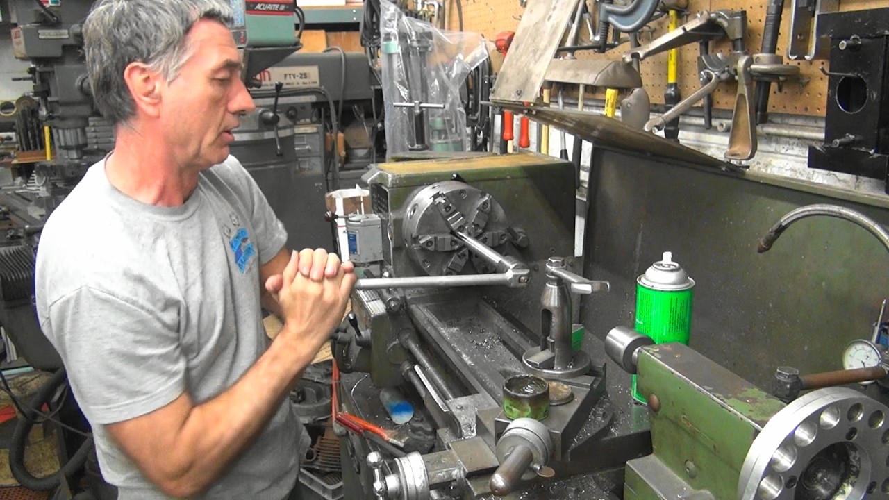 #4 m8 failed rear axle repair bad wheel bearing hammered junk thread machining harley tatro machine