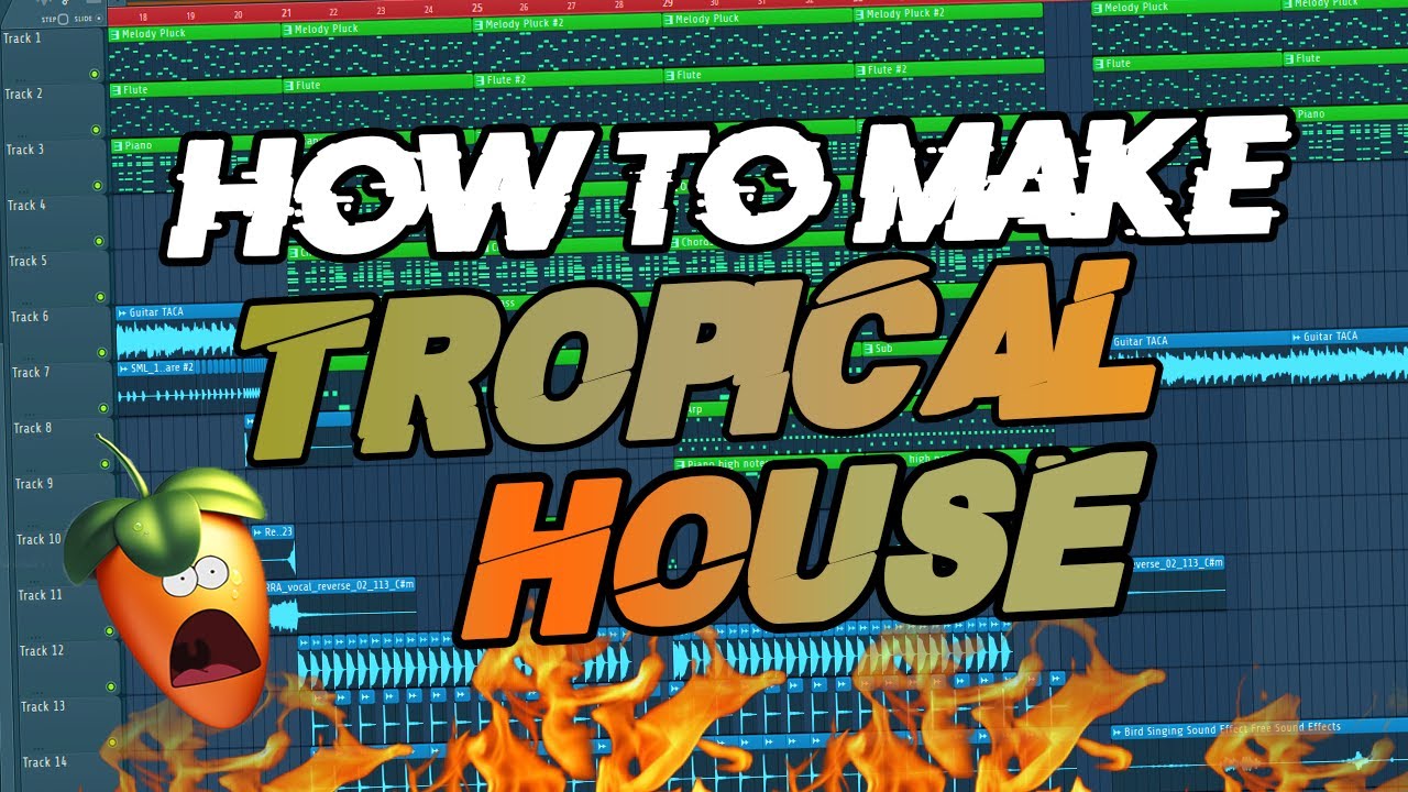 How to make a Tropical House track in FL Studio 20 (FREE FLP)