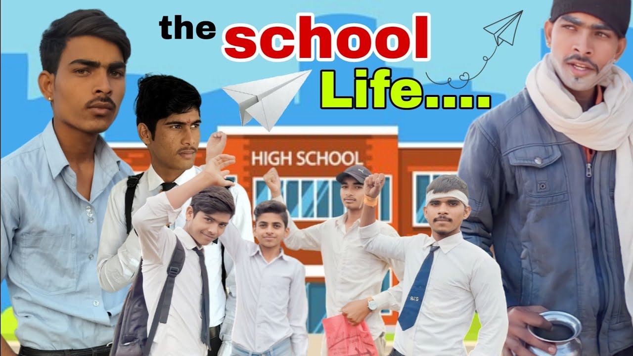 school life।। best school life comedy video।।  five idiots