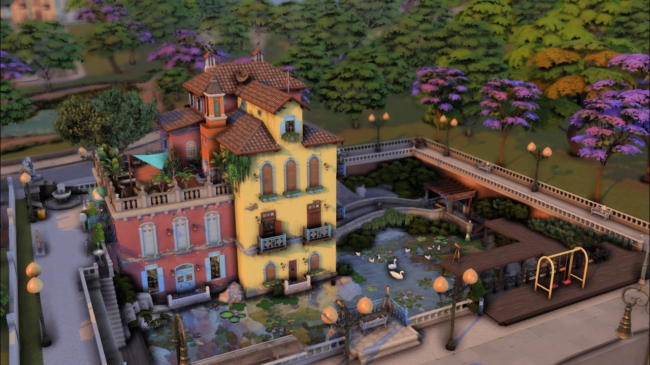 Las Dos Hermanas | The Sims 4 Speed Build | Q & A