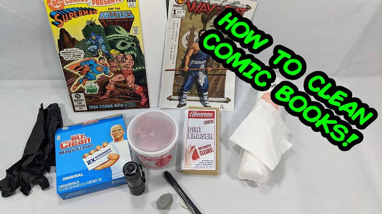 Save Money with This DIY Cleaning Process and Your Comic Book Collection Will Thank You!