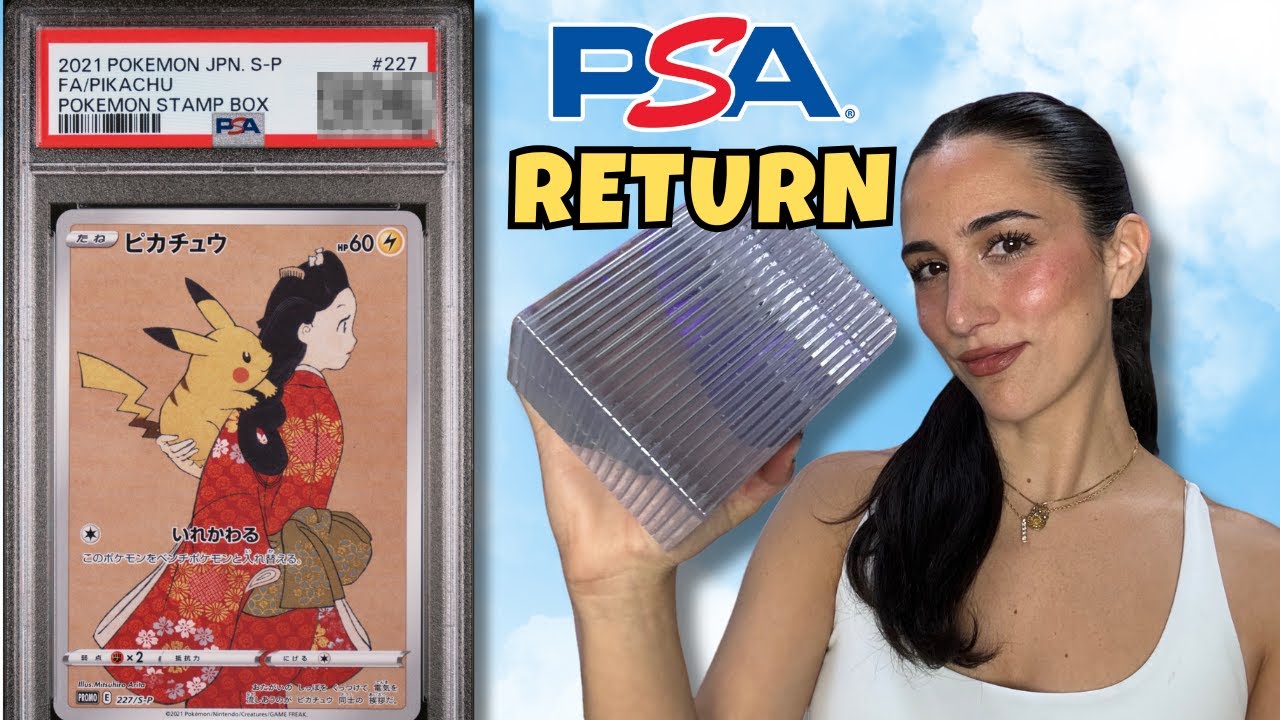 MASSIVE Pokemon PSA Return... I DON'T KNOW THE GRADES!