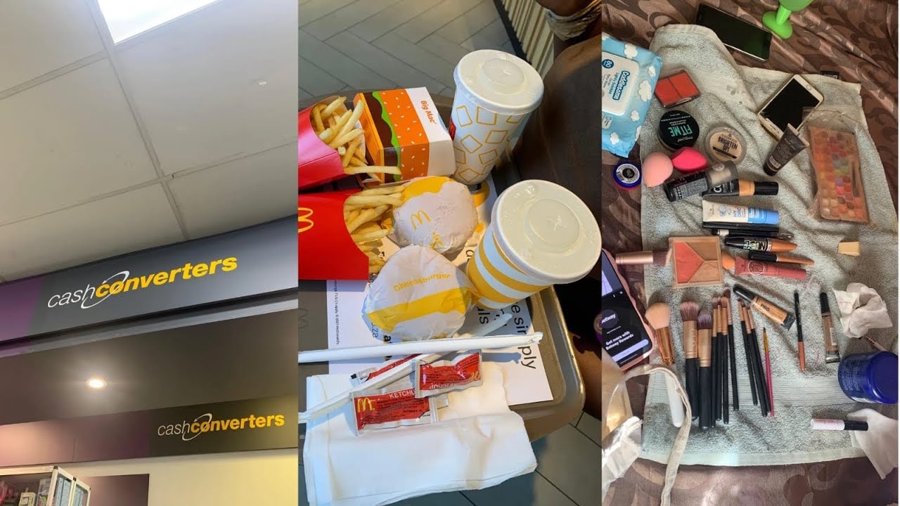 Random days in my life 🎥: Makeup 💄| McDonald’s 🍔& Laptop crisis 