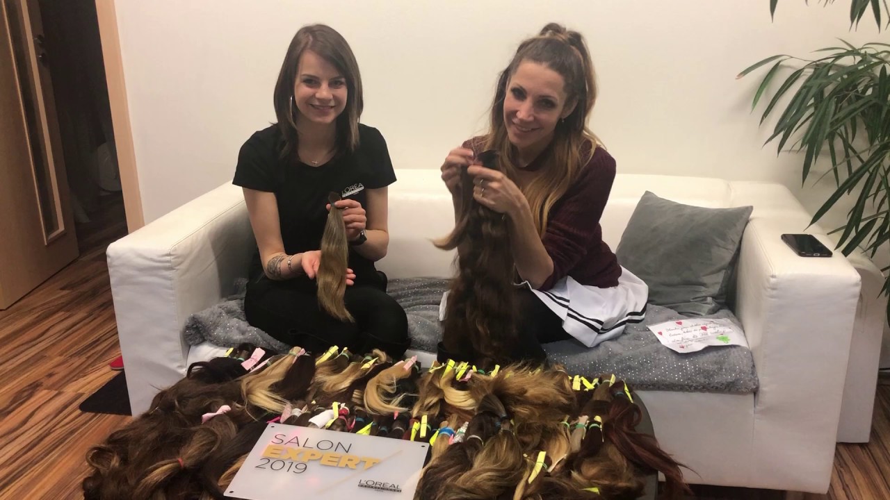 Darování vlásků pro Nadační fond GRÁCIE