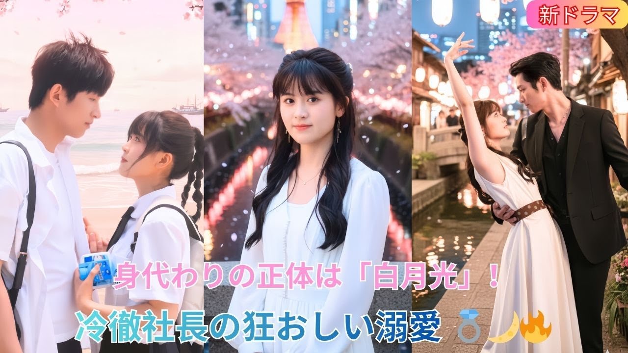 彼女はただの身代わり。だが、彼は「白月光」と見抜き、溺愛する！ ✨🌙💖