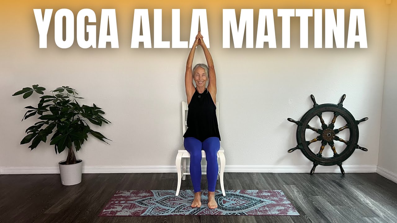 Yoga sulla sedia tutte le mattine | Pratica con ItsElyYoga