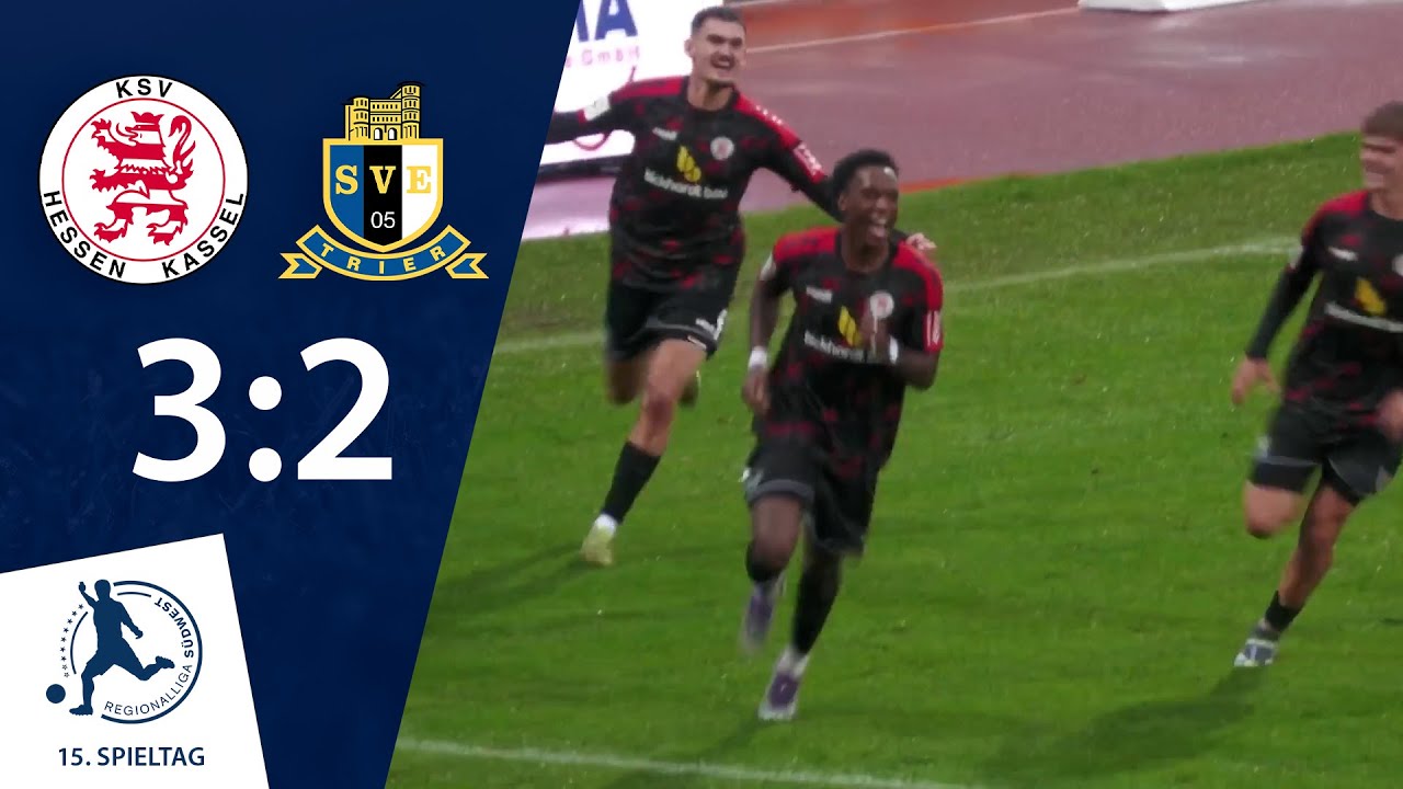 Last-Minute-Löwen schlagen wieder zu! | KSV Hessen Kassel - SV Eintracht Trier | 15. Spieltag RLSW