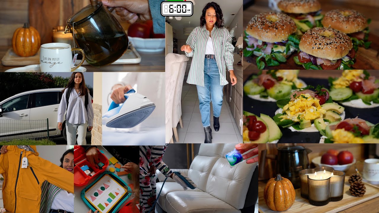 معندك عوين🤔ها كيفاش تنظمي لفصل الخريف.?⬆️ أفكار لانش بوكس سهلة صحية *HEALTHY* FALL Autumn ROUTINE🍂💪🏼
