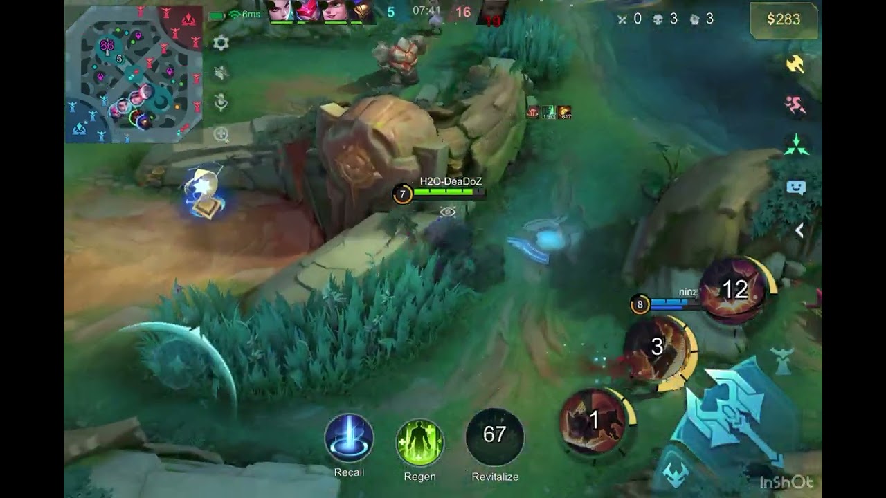 Mobile Legends:4 rank matches w/h Minotaur, Kalea & Exp Uranus  from March 13 2026 .