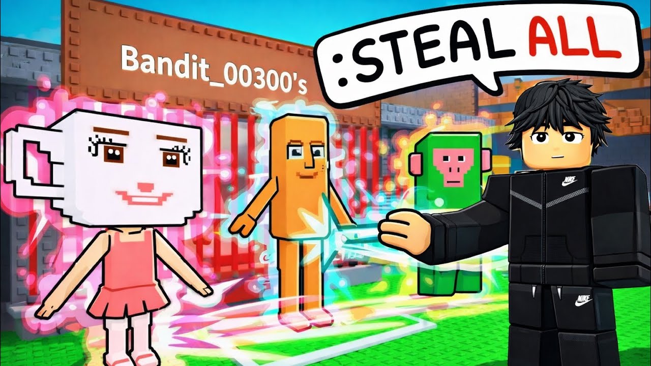 Vodhem brainrtoa ne servera public omgg cfar brainrotesh kam mar per pak Part 1-Steal a brainrot