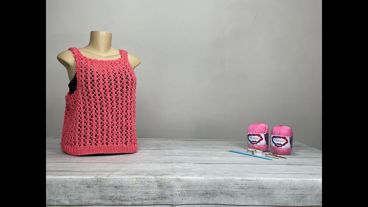 Blusa em tricô fio Charme