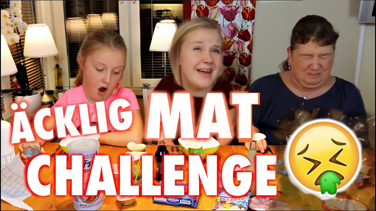 FAMILJEN I &Auml;CKLIG MAT CHALLENGE