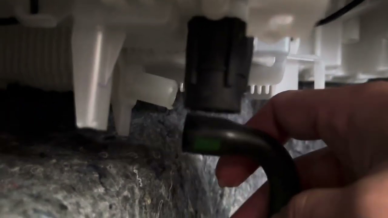 AC drain tube access on 2019-2025 corolla hatchback