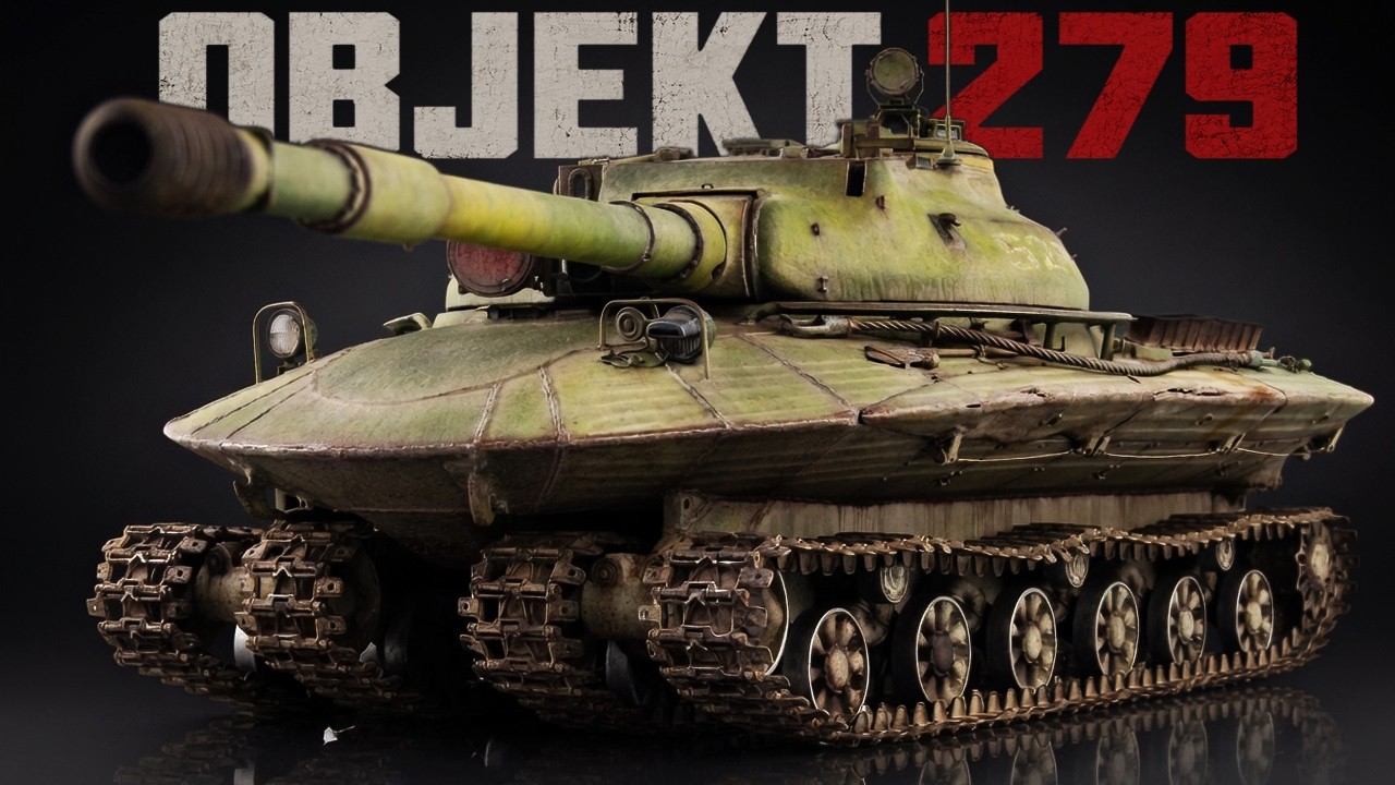 The Weirdest Tank Ever Made - Object 279 Full Painting (Takom 1/35)